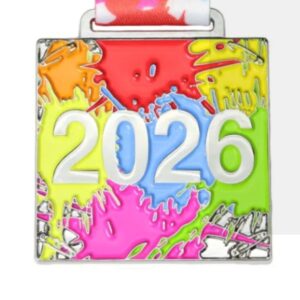 Colour Run Medal 4